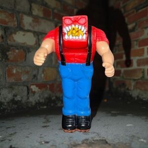 Vintage 1988 Kenner Real Ghostbusters Hard Hat Horror Action Figure Transforms B